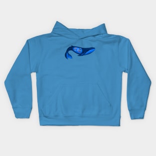 Meeting in the whale Kids Hoodie